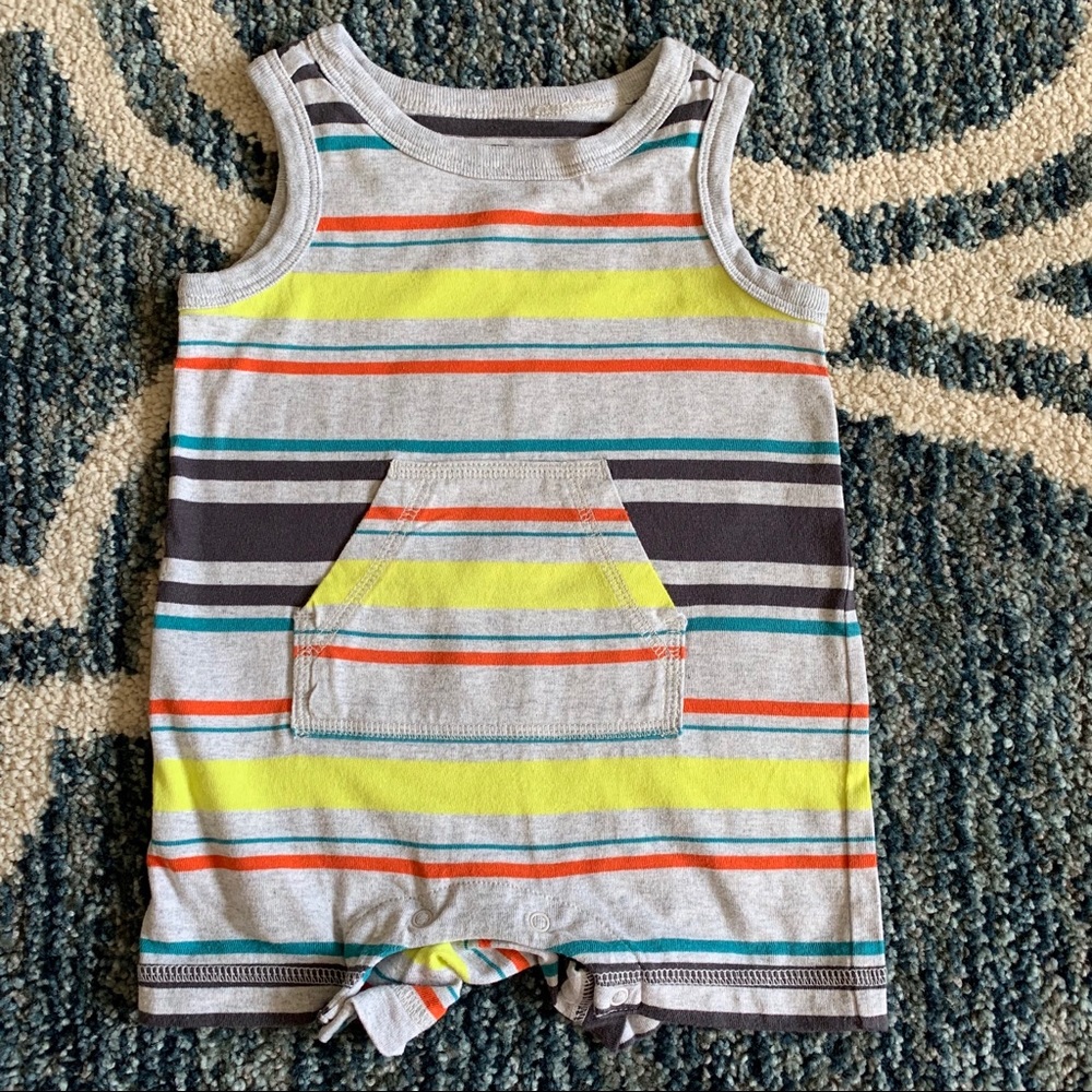 Like new Tea Collection romper 3-6 months